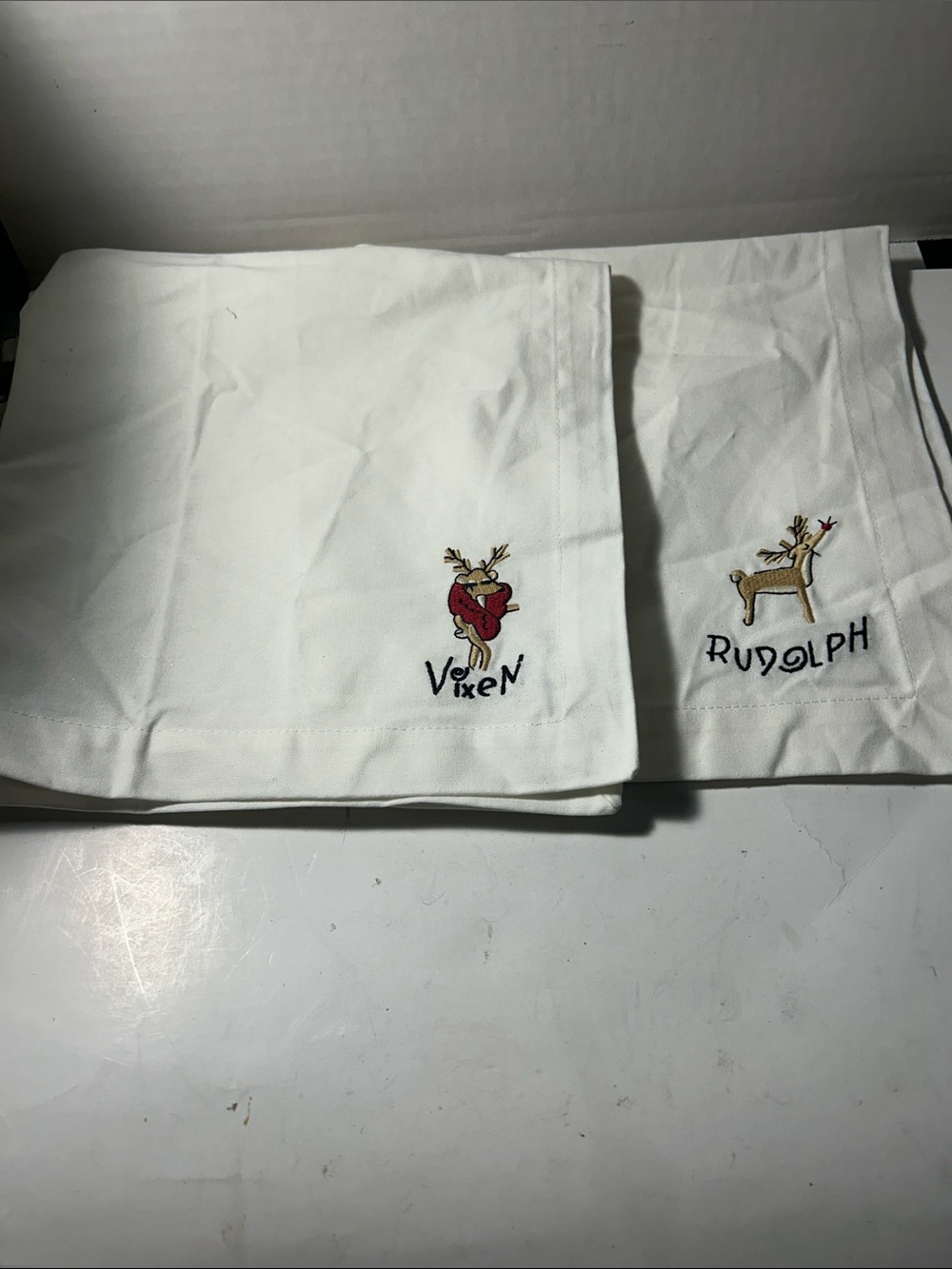 Pottery Barn White Cotton Pillow Cover with Label set of 2 Replacements 100%